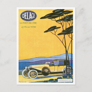 Verzögerung ~ Vintage Kfz-Werbung Postkarte