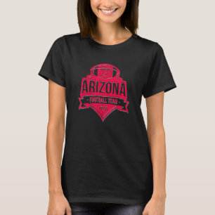 Verzweifelter Glitch-Look Kardinal Party Tailgate T-Shirt