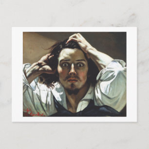 verzweifelter Mensch Postkarte
