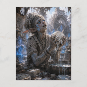 Verzweiflung / Käser / Mühle Postkarte