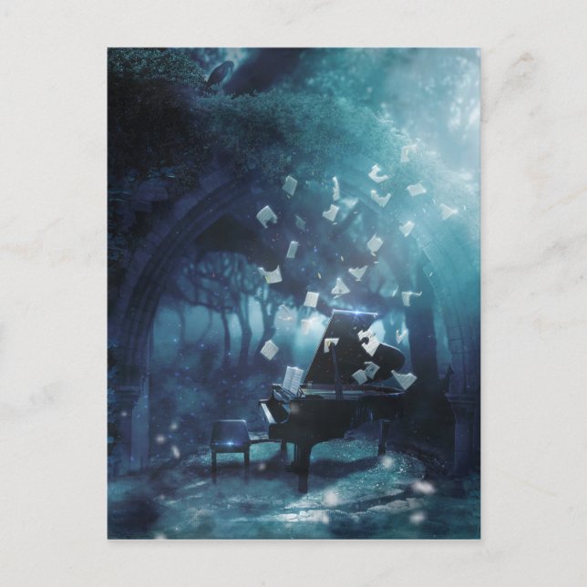 Verzweiflung Postkarte (Vorderseite)