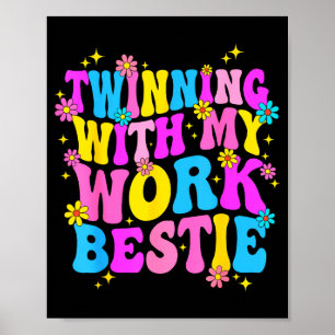 Verzwillingung mit meiner Arbeit, dh Srit-Woche Fr Poster