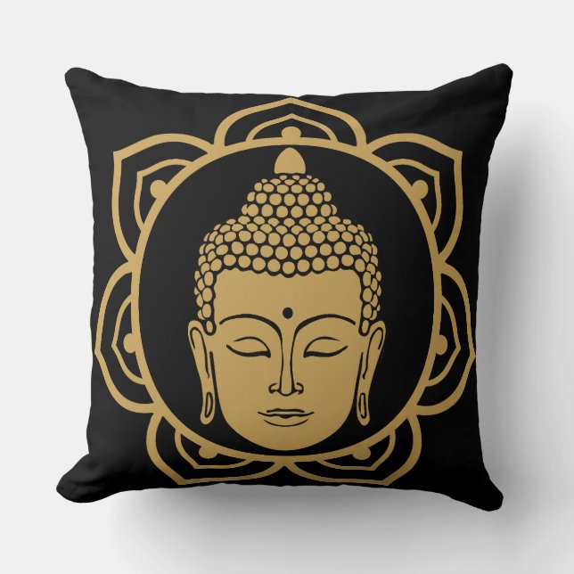 Vesak Buddha Buddha Purnima Buddha Day Kissen (Vorderseite)