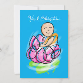 Vesak Lotus Monk Zen Einladung