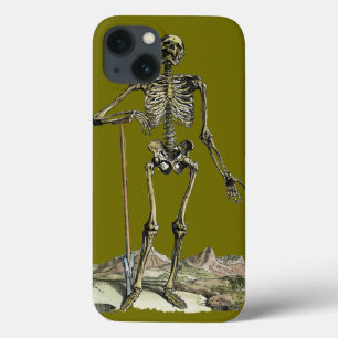 Vesalius: Skelettartiges System iPhone 13 Hülle