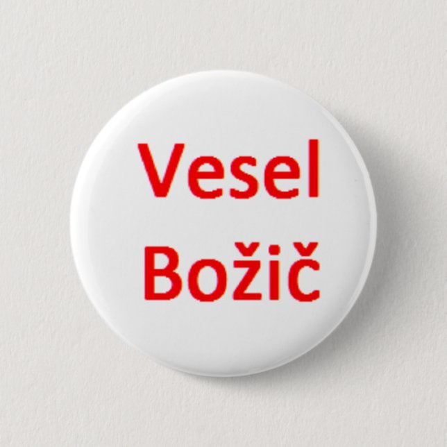 Vesel bozic2 button (Vorderseite)