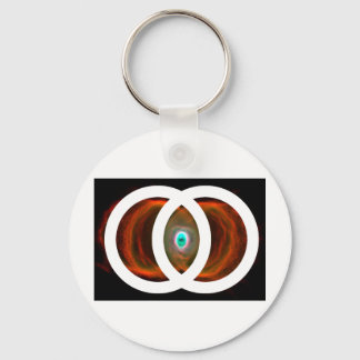 Vesica Piscis Hourglasnebel Schlüsselanhänger
