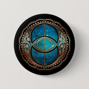 Vesicle Fische Button
