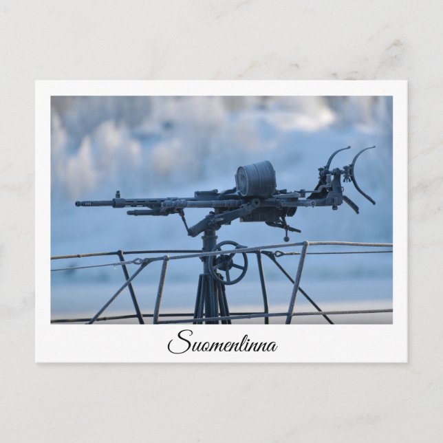 Vesikko U-Boot-Karte Suomenlinna Postkarte (Vorderseite)