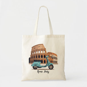 Vespa in Rom - Italien Kolosseum Tragetasche