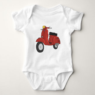 Vespa SS Roller Baby Strampler