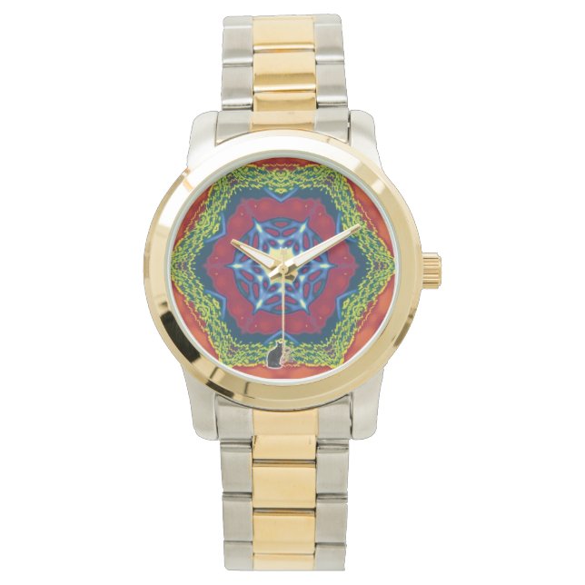 Vesper Kaleidoskop Armbanduhr (Vorderseite)