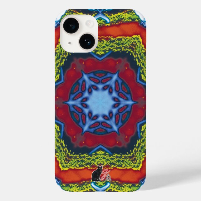 Vesper Kaleidoskop Case-Mate iPhone Hülle (Rückseite)