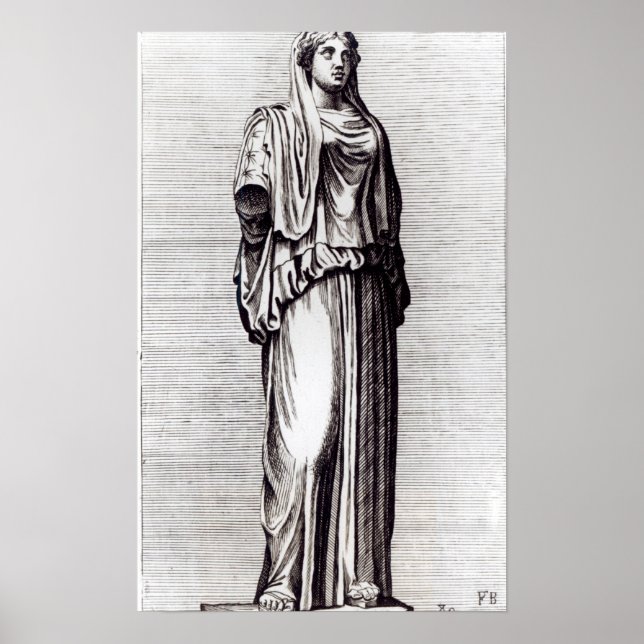 Vestal Virgin, c.1653 Poster (Vorne)
