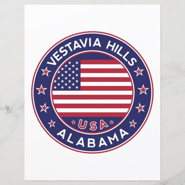 Vestavia Hills, Alabama (Vorderseite)