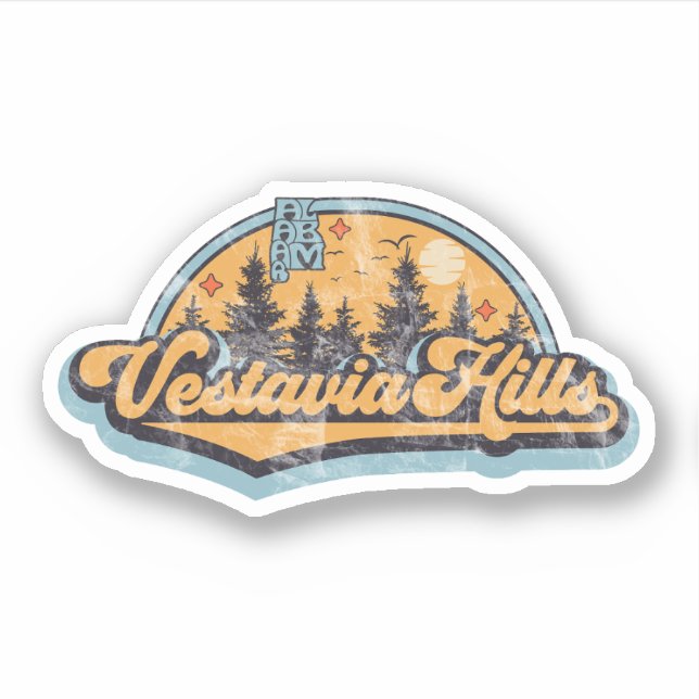 Vestavia Hills, Alabama Aufkleber (Vorderseite)