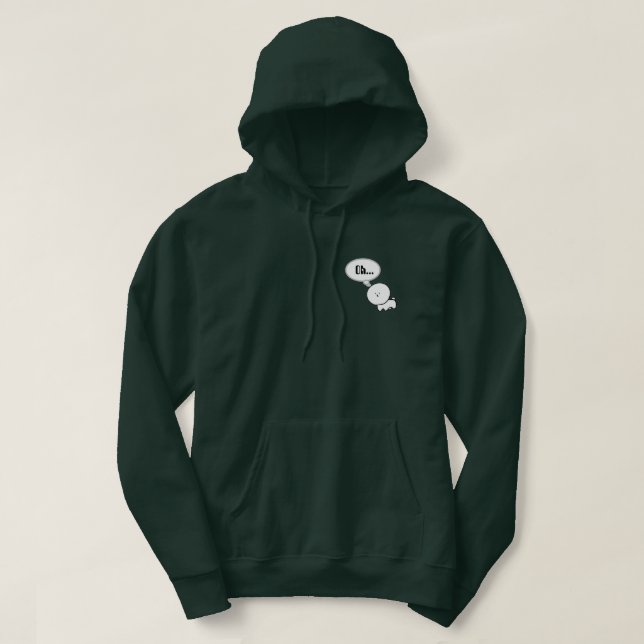 VESTE À CAPUCHE しろいいぬのパーカー (Design devant)
