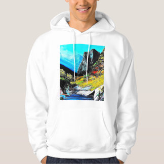 VESTE À CAPUCHE 日が当たる岩山