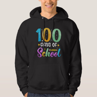 Veste À Capuche 100 jours d'école 100 jours de chargement 100 jour