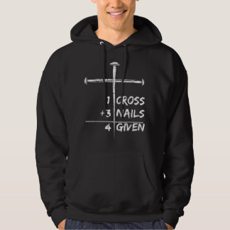 Veste À Capuche 1 Croix 3 ongles pardonnés 4 Donné Christian Happy