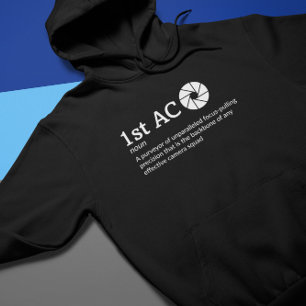 Veste À Capuche 1ère définition AC mode foncé - Équipe caméra
