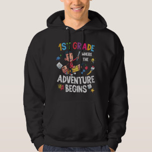 Veste À Capuche 1re année : Là où l'aventure commence - Retour à l