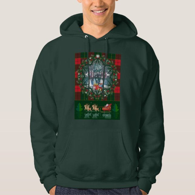 Veste À Capuche 2025 Hello Winter Holiday Scotland Motif (Devant)