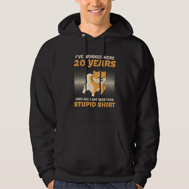 Veste À Capuche 20 Years Of Service Company Anniversary 20 Years A (Devant)