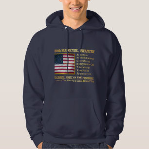 Veste À Capuche 20e Infanterie volontaire du Maine (BH)