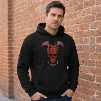 Veste À Capuche 250 Years of American Grit Red Skull Hoodie