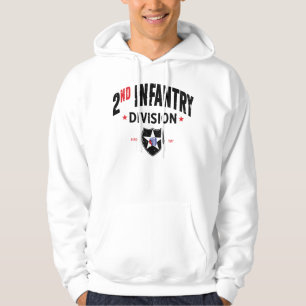 Veste À Capuche 2e division d'infanterie "Indianhead" en détresse
