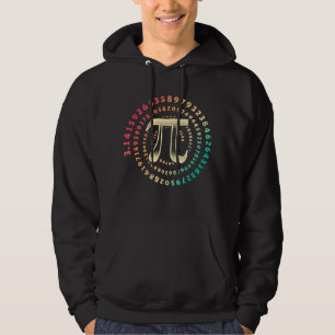 Veste À Capuche 3.14 Pi Numéro Jour Symbole Math Numéro Irration
