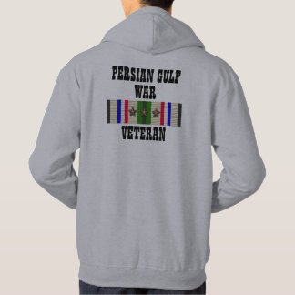VESTE À CAPUCHE 3 ÉTOILES DE CAMPAGNE / VETERAN DE GUERRE DU GOLFE