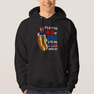 Veste À Capuche 4 juillet Jusqu'À Ce Que Mon Wiener Sorte De Ameri