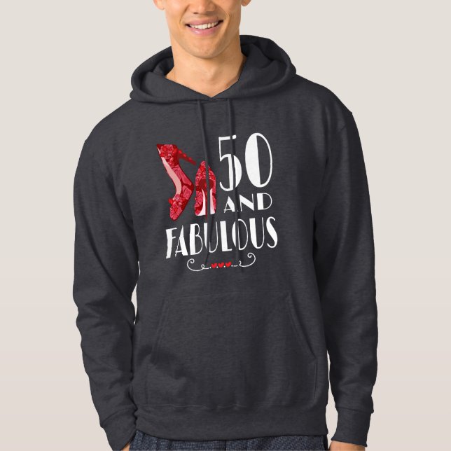 Veste À Capuche 50e Anniversaire Cadeau Im 50 Et Cadeau Fabuleux (Devant)