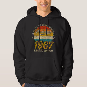 Veste À Capuche 58 Ans 1967 Rétro Magnifique 58e anniversaire Cade