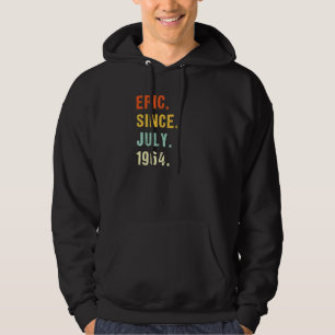 Veste À Capuche 58e anniversaire Epic depuis juillet 1964 58 ans R