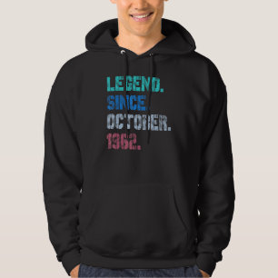 Veste À Capuche 60 ans de légende depuis octobre 1962 60e naissanc