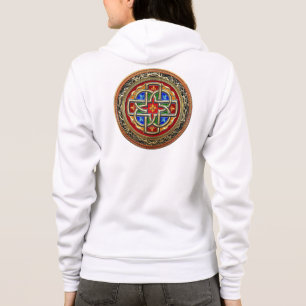 Veste À Capuche [700] Croix celtique [Or+Émail]