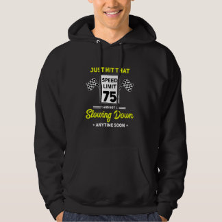 Veste À Capuche 75e anniversaire Limite de vitesse Signal 75 mi/h 
