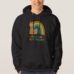 Veste À Capuche 8e Année No Prob Llama Llama Vêtements Premier Jou