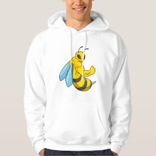 Veste À Capuche Abeille comme culturiste