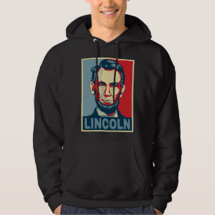 Veste À Capuche Abraham Lincoln USA Président Hope Style
