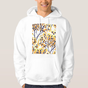 Veste À Capuche Abstrait arbre d'automne Motif moderne