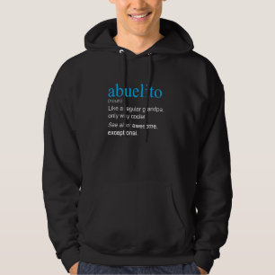 Veste À Capuche Abuelito Définition Noun Comme Un Grand-Père Uniqu