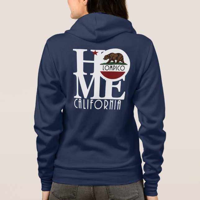 Veste À Capuche ACCUEIL Lompico California (retouche) (Dos)