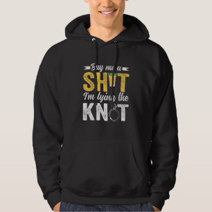 Veste À Capuche Achetez-moi un verre, je fais un nœud, enterrement