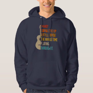 Veste À Capuche Acoustique guitare Graphisme Funny Music Concert