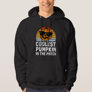 Veste À Capuche Actious Coolest Citrouille dans le patch, Hallowee