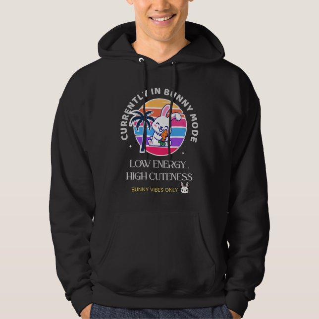 Veste À Capuche Actuellement en mode lapin  (Devant)